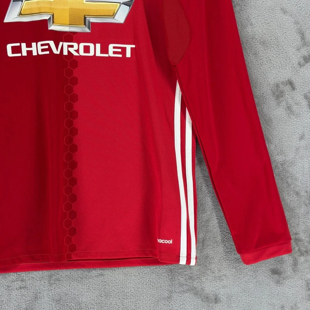 Adidas Manchester‎ United 2016-17 Home Jersey Mens Small Red Long Sleeve AI6718